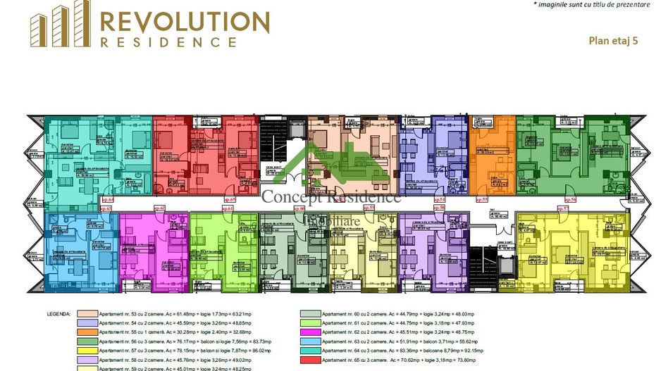 Ap. 2 camere, bloc nou cu lift – livrare 2026, comision 0% - Poză 9