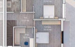 Casă cuplată zona străzii Cătanelor - Poză 8