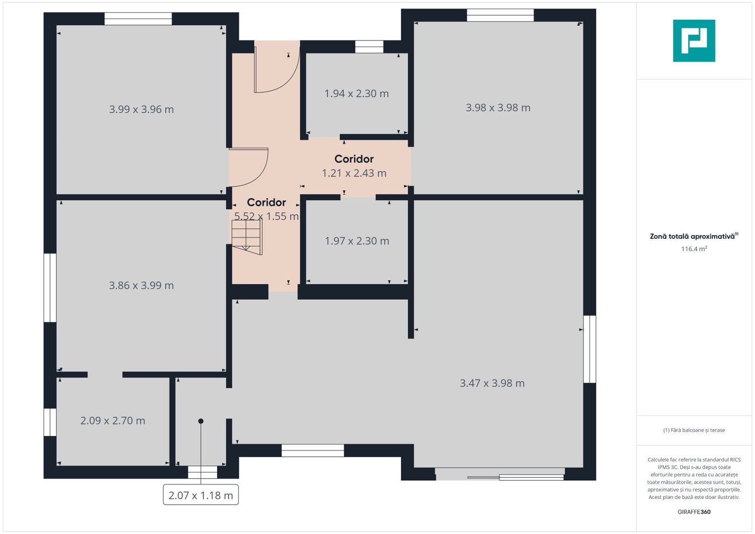Casă la roșu, 4 camere, Zimandul Nou - Poză 15
