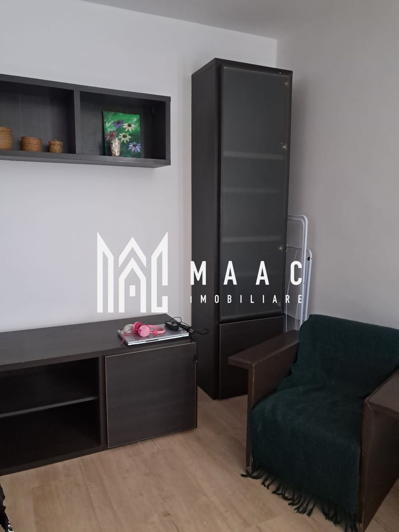 Garsonieră de închiriat | Trei Stejari, Sibiu | 42 mp, renovată - Poză 9