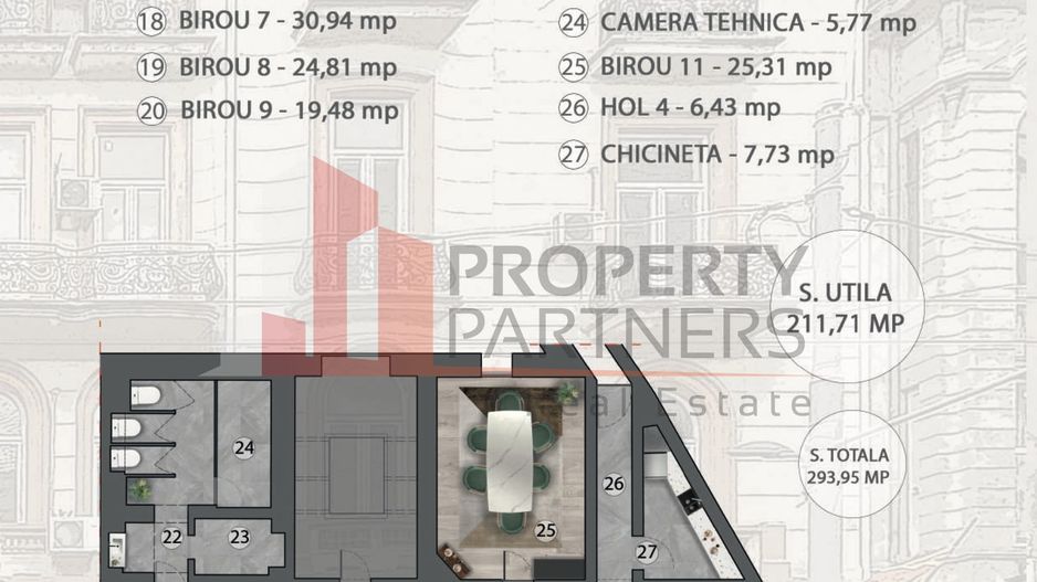 Spatiu de birou Premier Business Center - Schiță 12