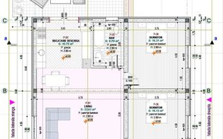 Casa Invividuala pe  un singur nivel cu teren de 300 mp, in Cristian - Schiță 11