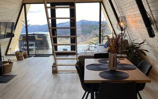 Afacere la cheie! Minicomplex 2 cabane A-frame, teren 1250mp, Vladeasa - Poză 9