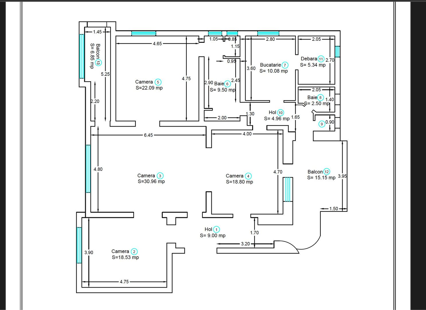 Apartament aproape de Piata Unirii -pretabil pentru birouri - Poză 2