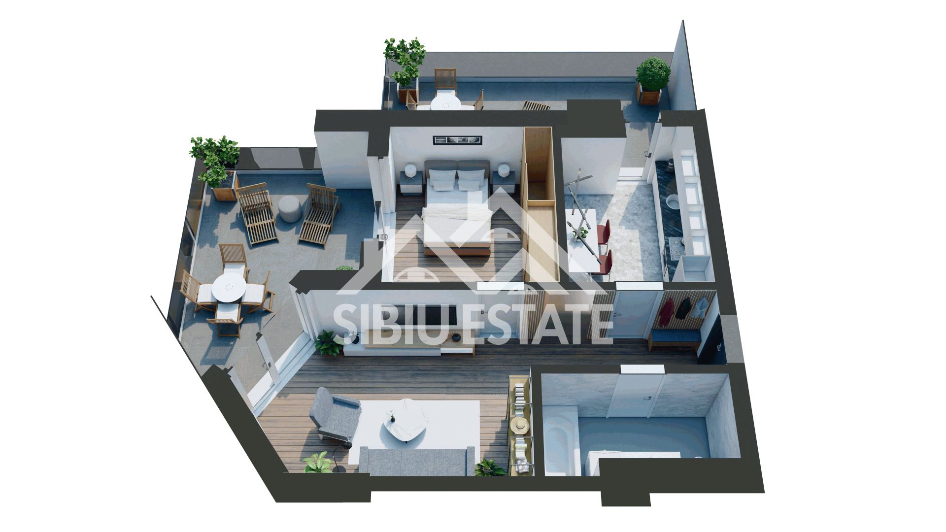 Apartament cu 2  camere-Design avangardist și confort contemporan - Poză 7