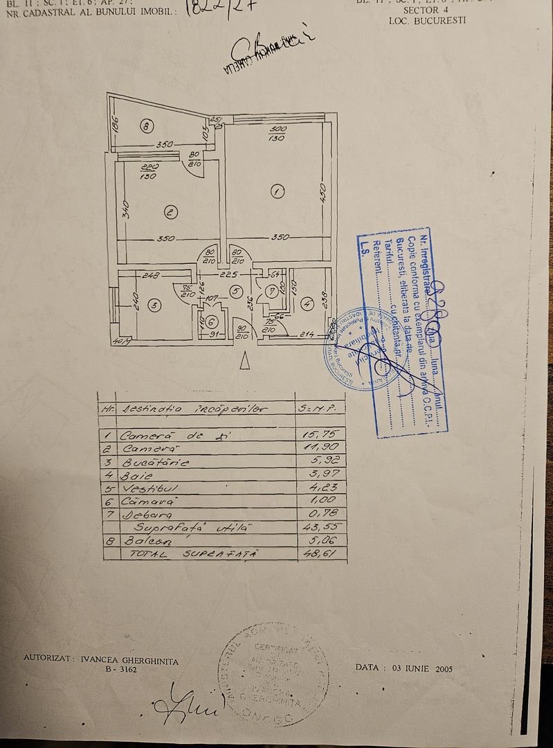 Apartament 2 camere. Piata Sudului, la 3 min. de metrou. - Poză 11