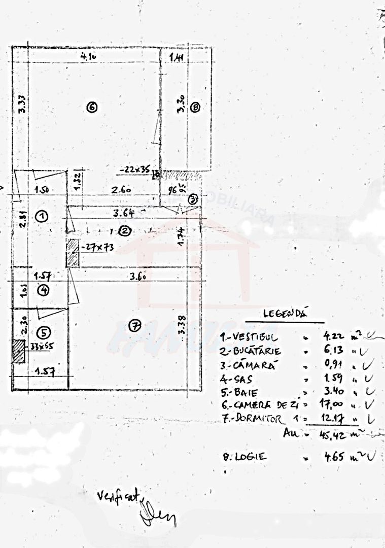 69.500 euro, negociabil,2 camere decomandate, 50mp, etaj 1, Micro19 - Poză 4