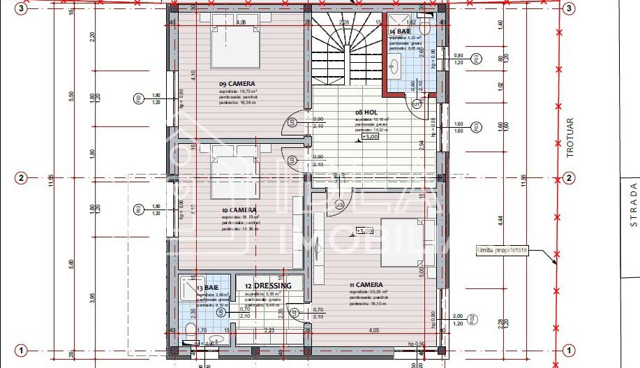 Teren intravilan 536 mp cu deschidere de 14 m –Piata Cluj - Poză 3