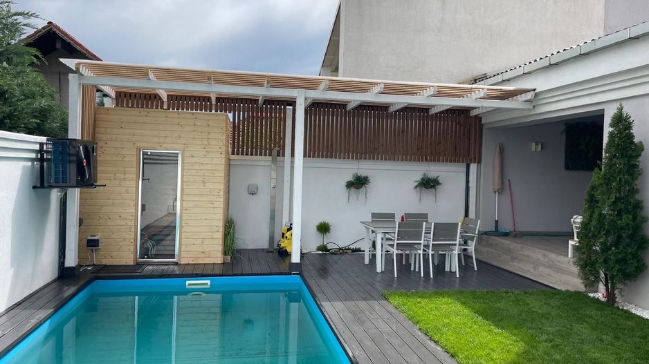 Proprietate de lux cu piscina si design modern-Dumbravita - Poză 5