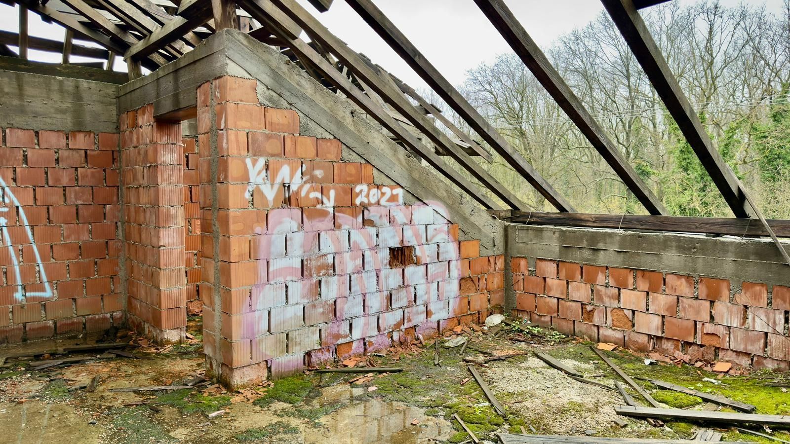Vila Individuala S+P+1+M cu Teren 1000mp langa Padure - Balotesti - Poză 42