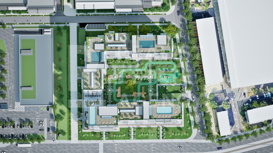 Apartament 3 camere spațios – Sky Light Residence, etaj 3 - Poză 11