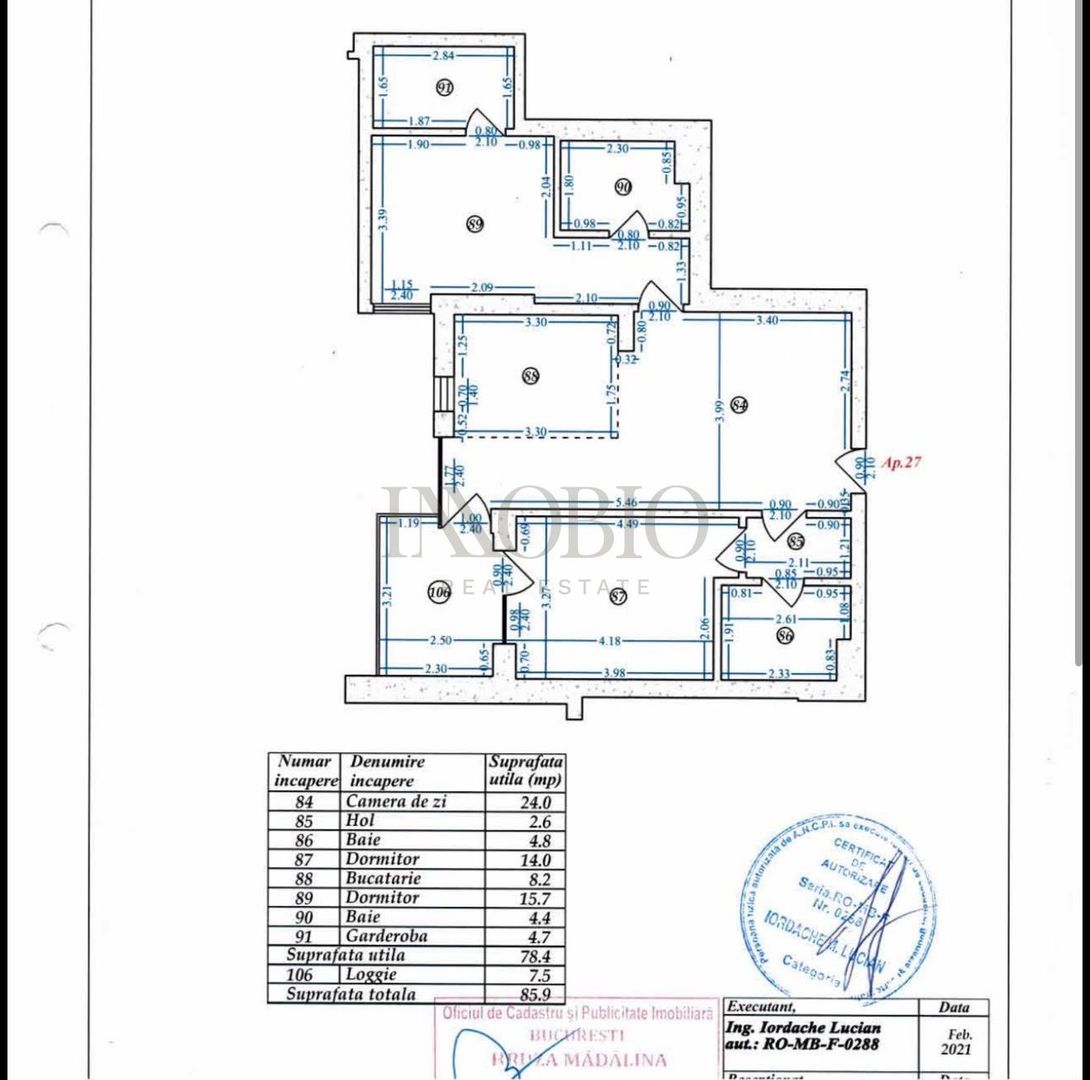 Apartament 3 camere premium | Mobilat | Loc de parcare | Herastrau - Poză 15