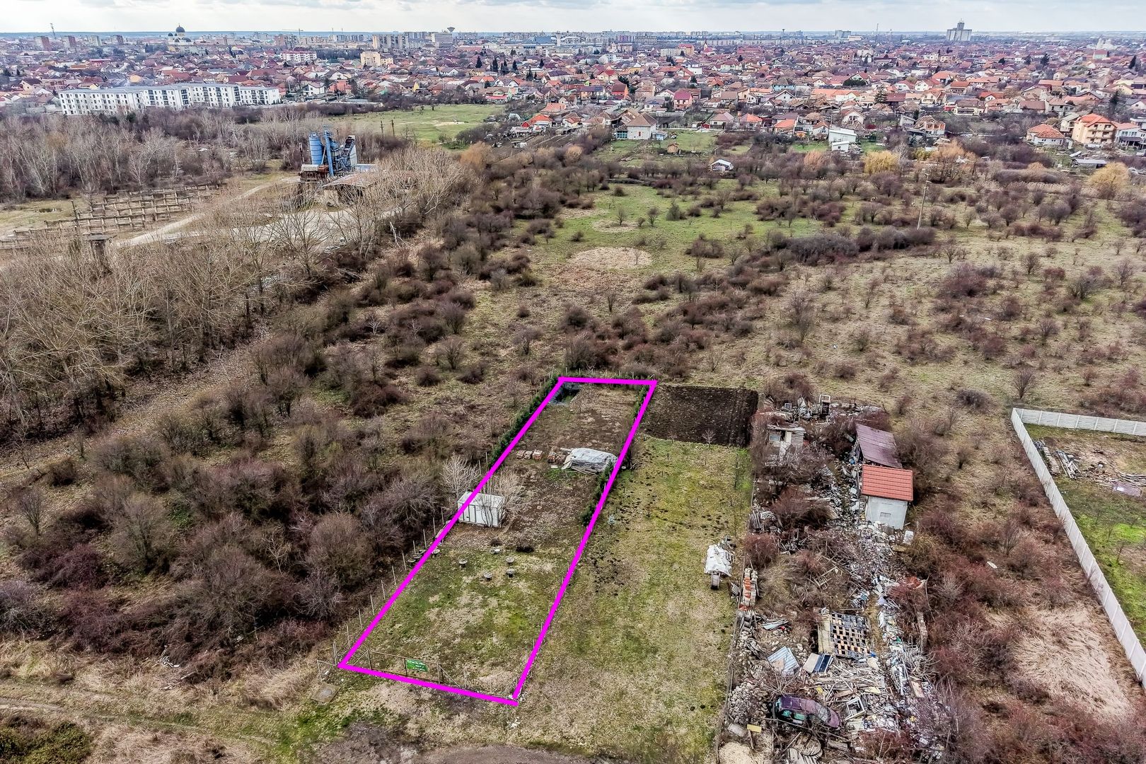 Teren 906 mp Arad,  preț sub localitățile limitrofe. - Poză 1