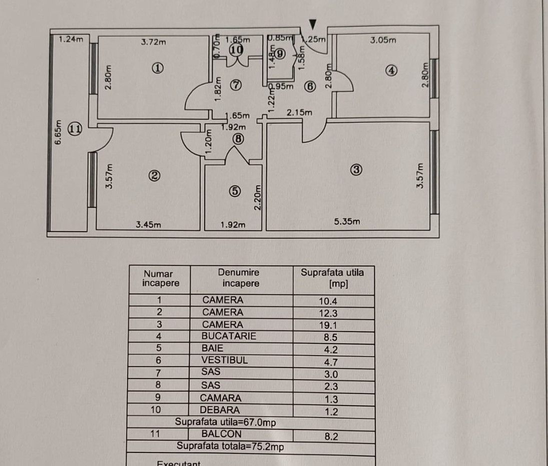 Apartament 3 camere 1 Decembrie 1918 - Poză 9