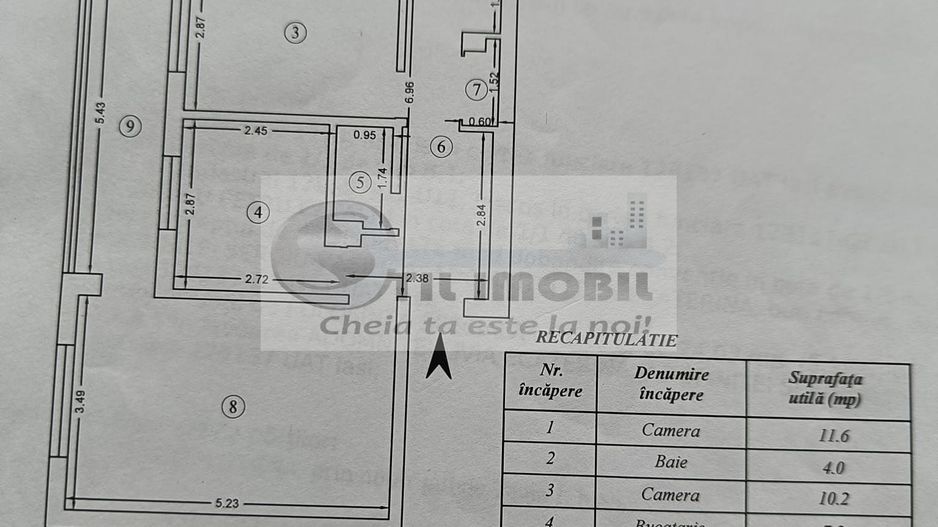 Apartament 3 Camere, D, 71.6 mp utili, Tudor Neculai - Poză 7