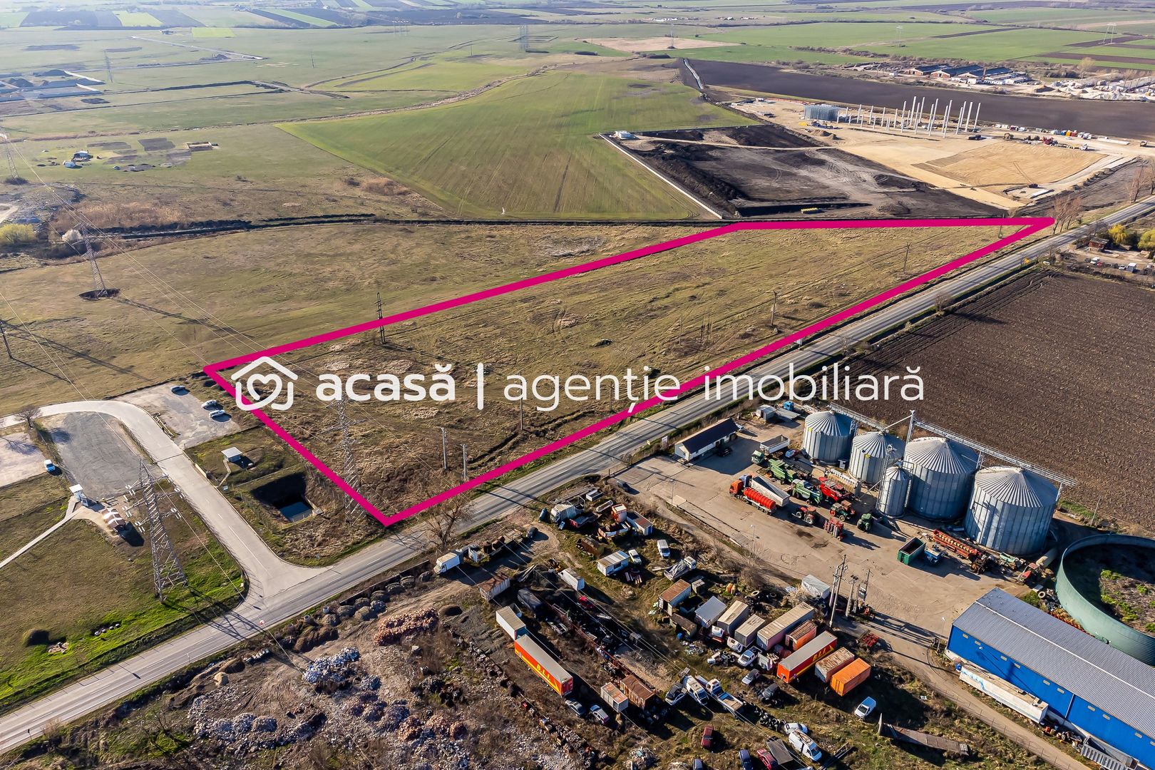 Teren intravilan 4 ha lângă Panduit - Poză 2