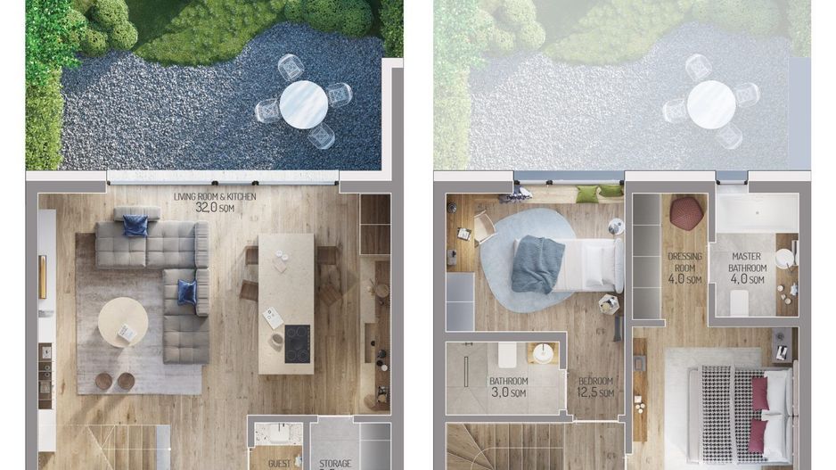 VILA P+1 | AMBER FOREST | 3 CAMERE | CONSTRUCTIE N-ZEB - Poză 29
