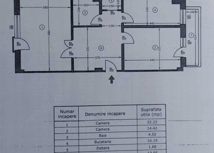 Ag BRASADAS vinde ap 2 cam 71mp Etaj 6/6 Podul de Fier 2015 - Poză 9