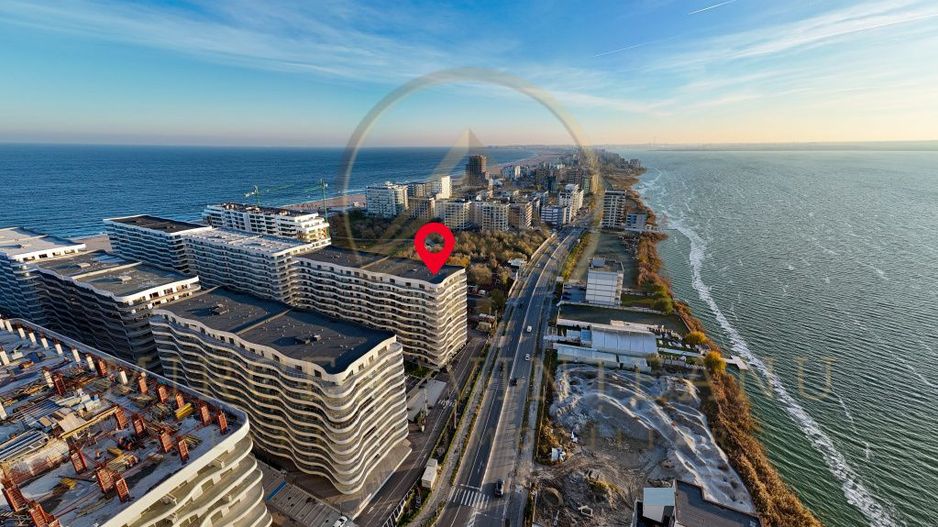 Mamaia - Apartament cu 3 camere, mobilat si utilat, vedere superba. - Poză 20