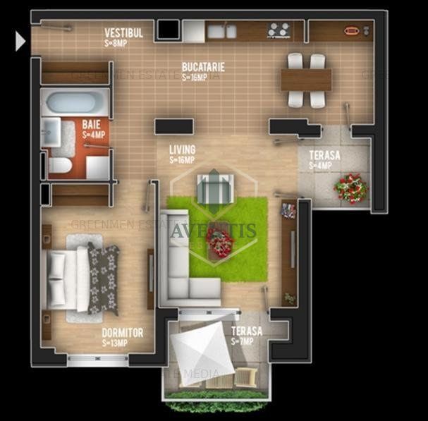 Rose Garden, complex nou, parcare,boxa, modern mobilat, Metrou Obor la 10 minute - Poză 4