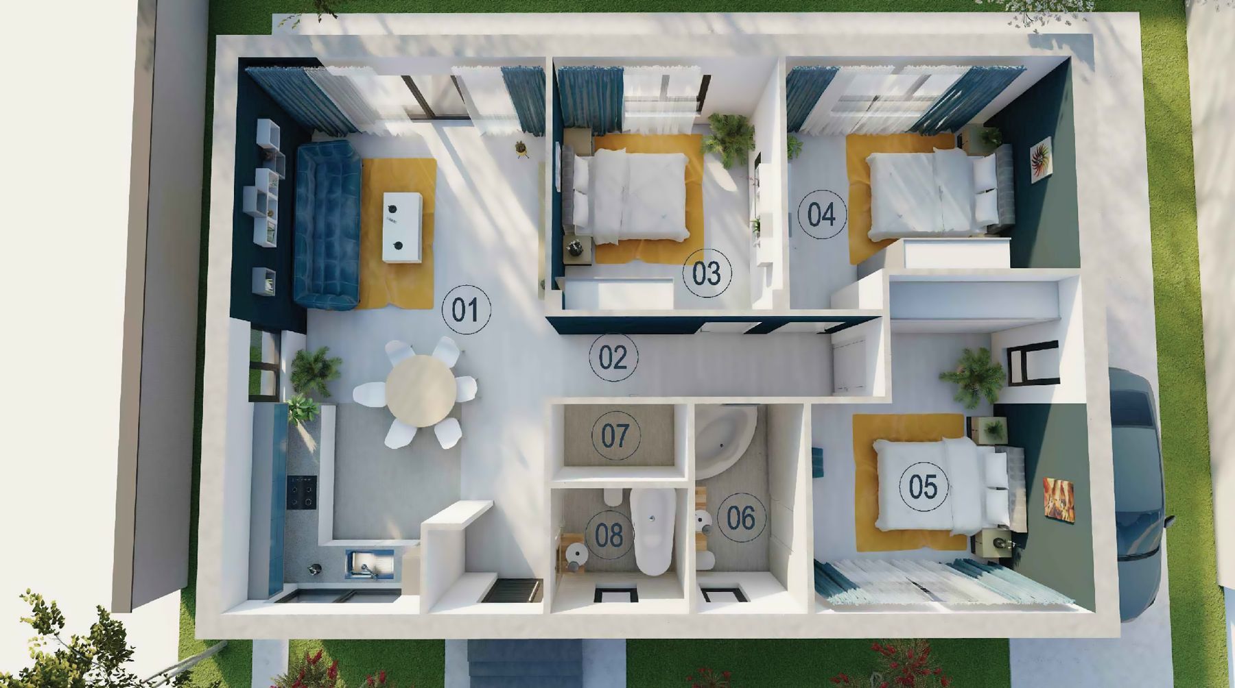 VILA INDIVIDUALA CU GRADINA SI FINISAJE MODERNE | TUNARI - Poză 2