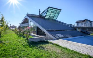 Vilă Futuristă: Eleganță & Inovație la limita pădurii, piscină, 4500mp - Poză 3