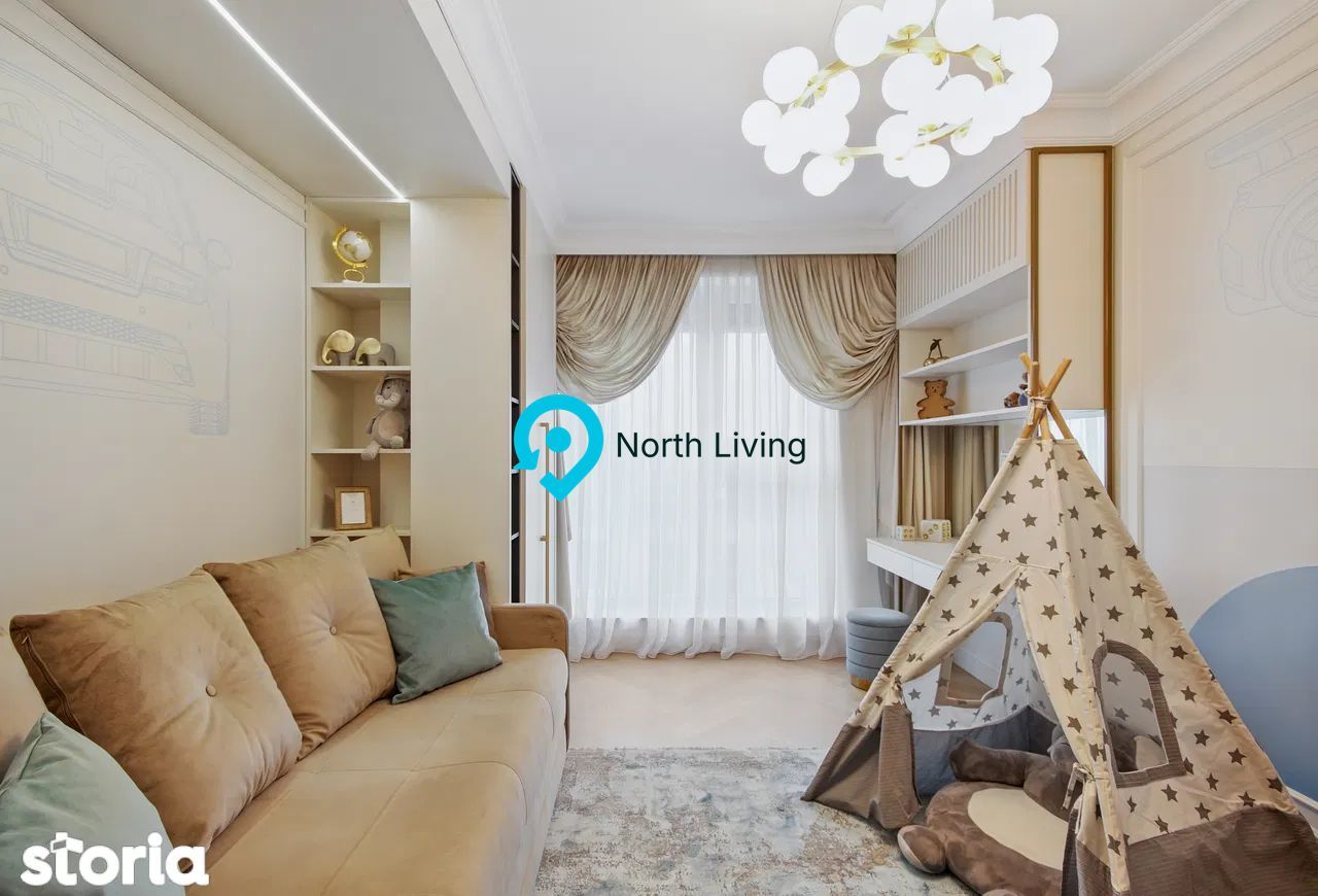Penthouse 3 Camere Pipera | Mobilat & Utilat Premium | Parcare & Boxa - Poză 9