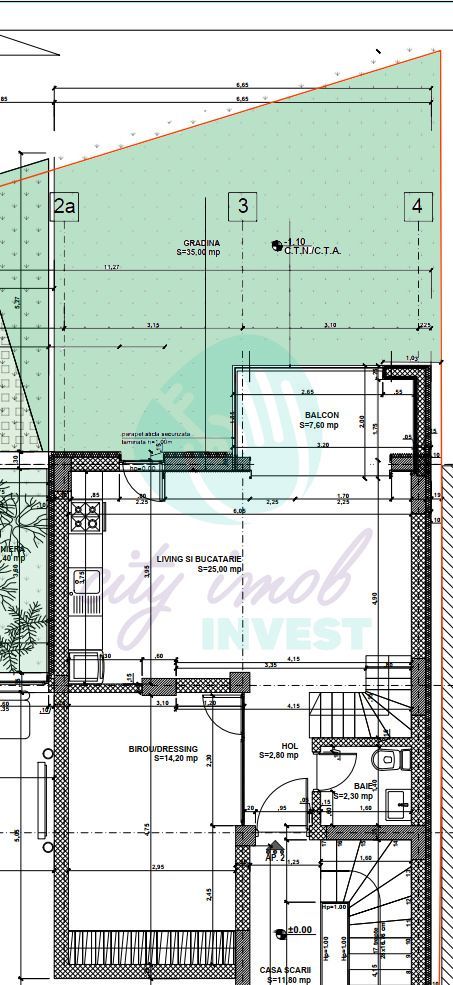 Apatament 2 camere cu gradina, Parcul Circului - Poză 4