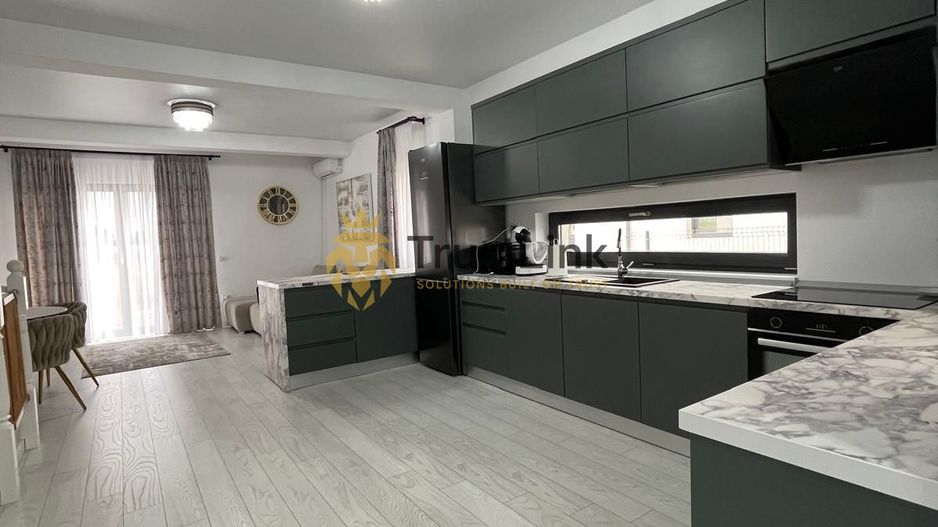 Casă duplex modernă mobilată complet, incărcător  Tesla Berceni - Poză 3