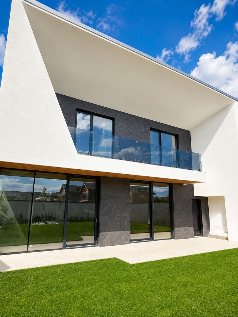 Vila smart personalizabilă cu rooftop și piscină privată – arhitectură - Poză 1