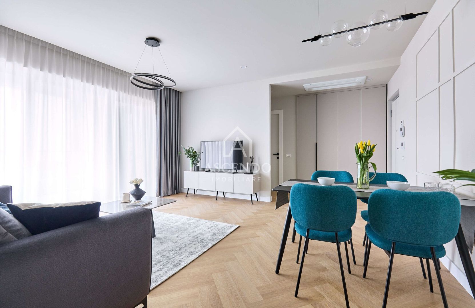 AFI Home North - Apartament 2 camere, cu balcon, etaj 2, pet friendly - Poză 3