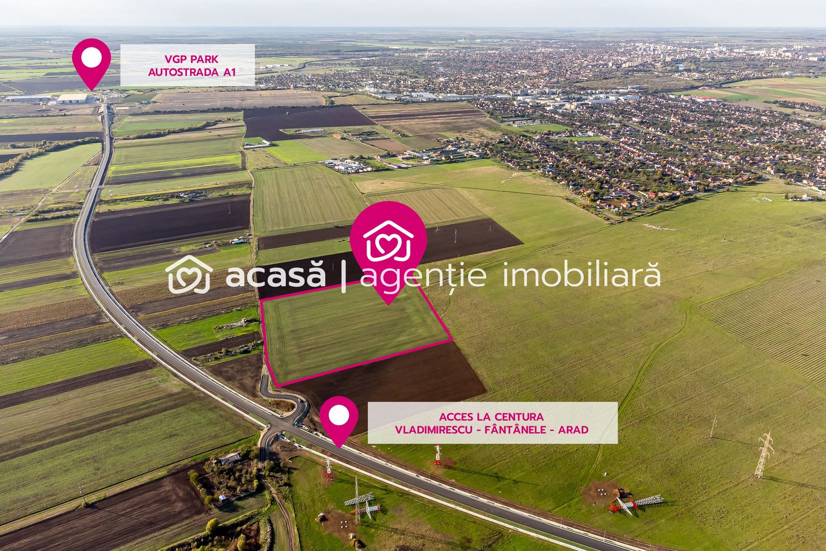 Teren industrial poziționat strategic 17 eur/mp - Poză 1