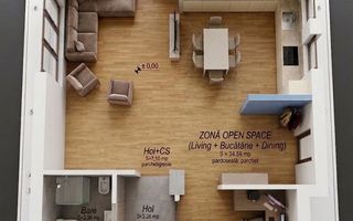 Casă Individuală | 5 camere | 132 MPU | Curte | Șura Mică - Poză 2