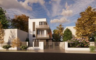 Vând vila în duplex 4 camere, 3 dormitoare, 4 bai, 2 locuri parcare - Poză 3