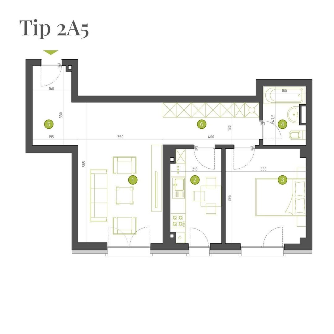 Apartament 2 camere | Baneasa | Langa Metrou - Poză 12