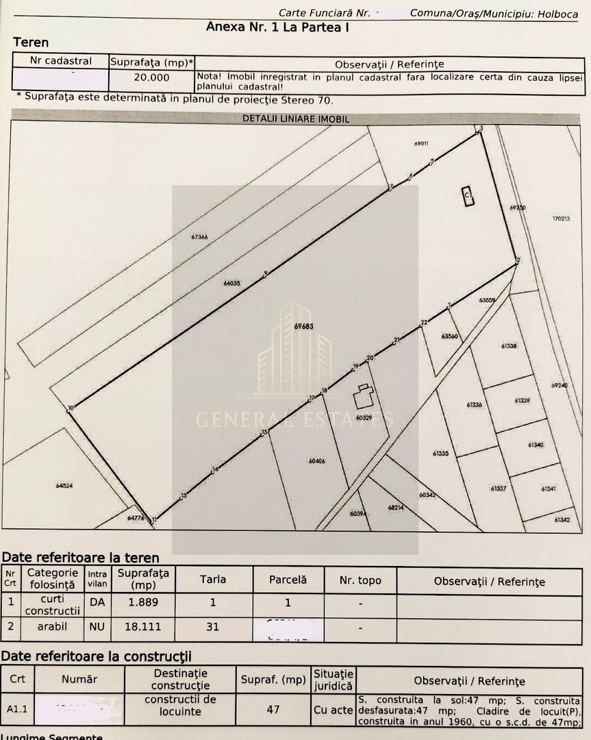 Oportunitate de Investitie - Teren Intravilan în Valea Lungă - Iași ! - Poză 2