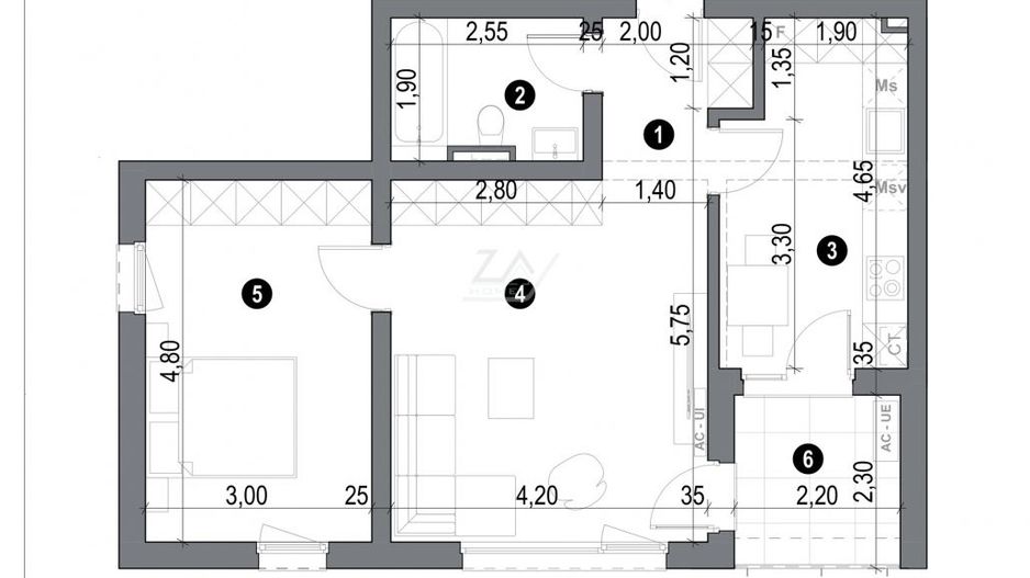 Etaj 1. Bucatarie inchisa. Loc de parcare. - Poză 10