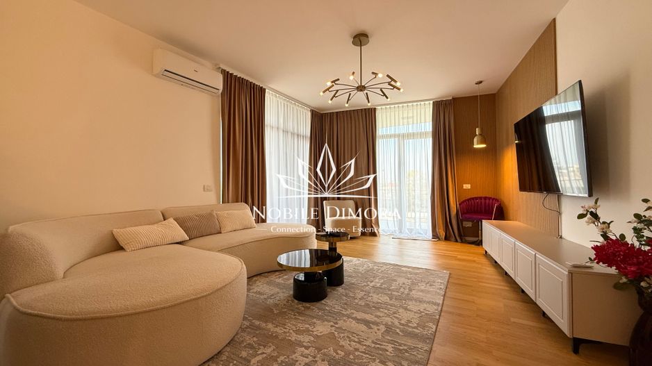 ISHO - Apartament cu 4 camere de lux, 2 bai, 2 balcoane, parcare privata - Poză 1