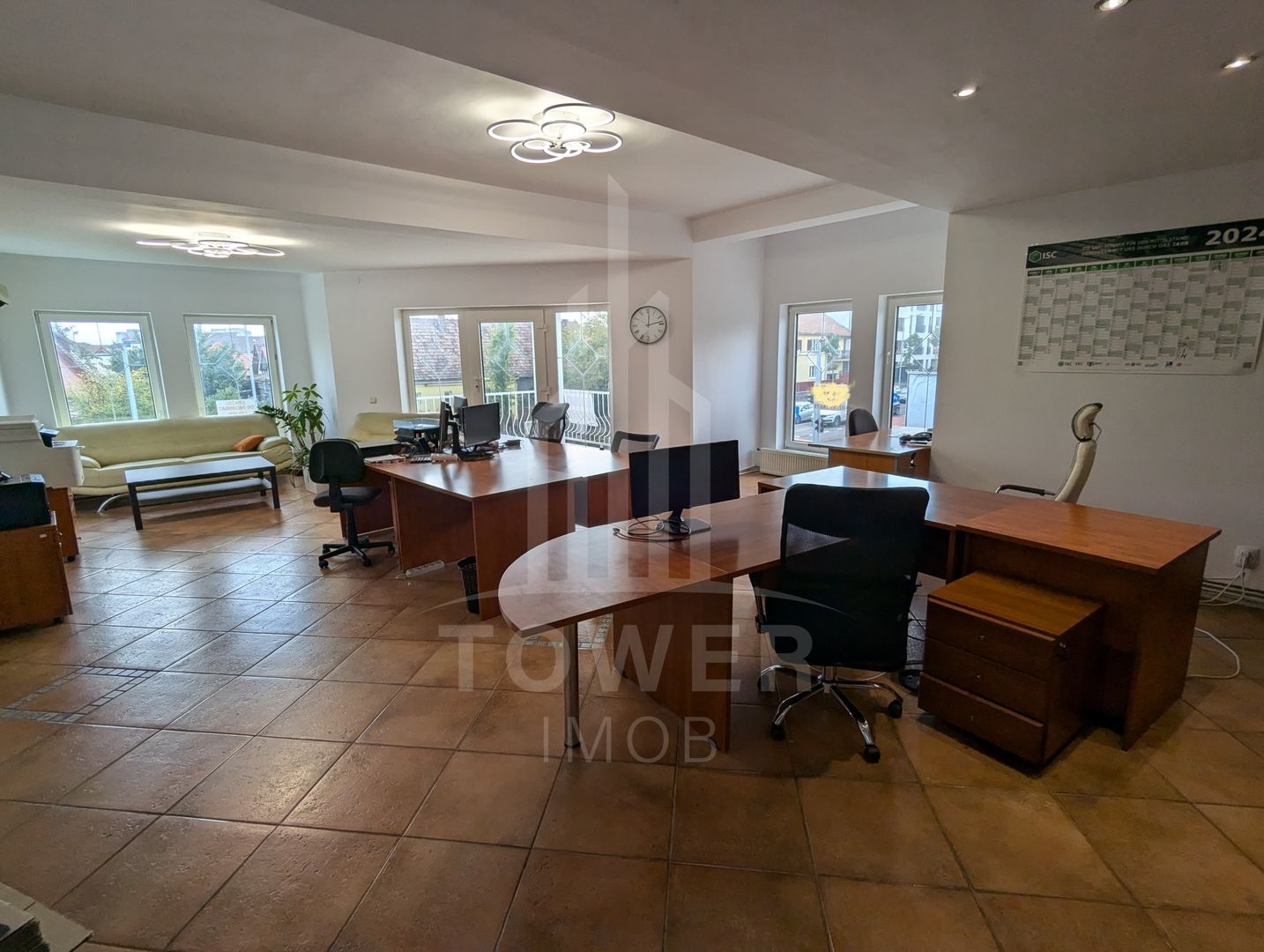 Spațiu de birouri de închiriat - 130 mp utili - Dumbravii , Sibiu - Poză 1