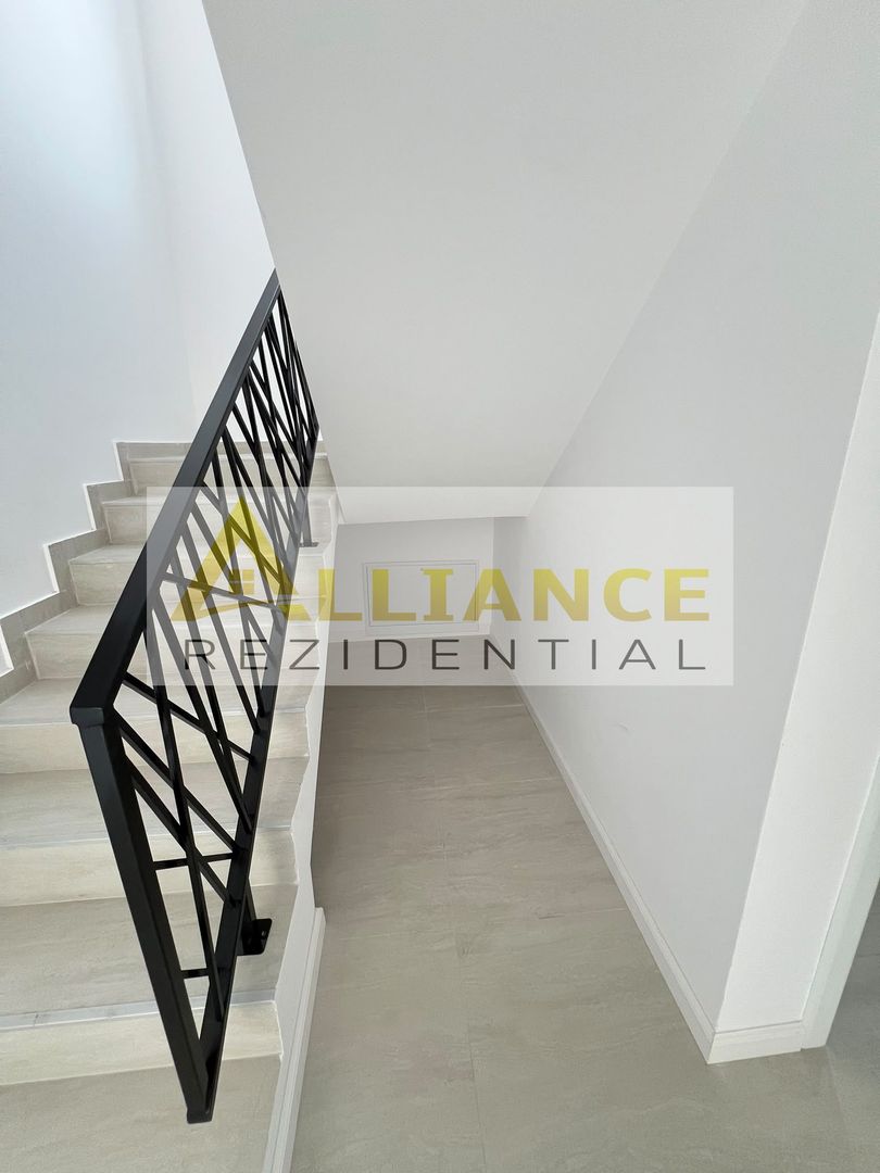 VILA INDIVIDUALA MODERNA SEMIMOBILATA -4 CAMERE-TEREN 375 MP - Poză 13
