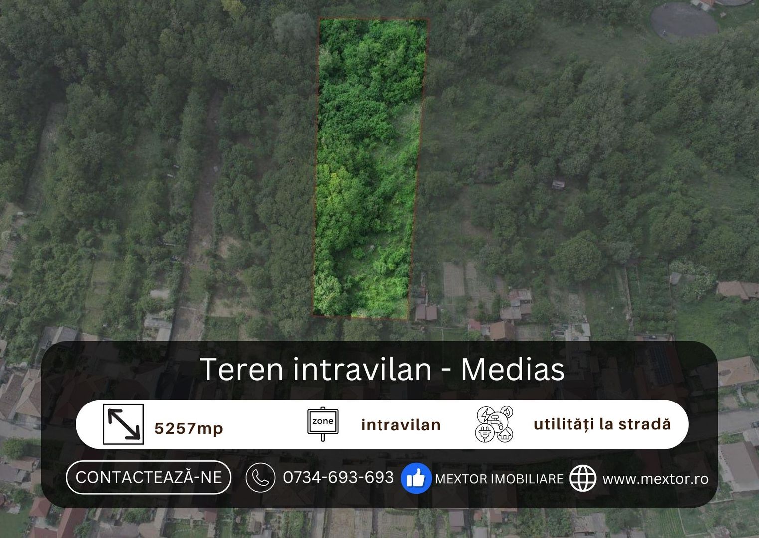 Teren intravilan Medias - Poză 1