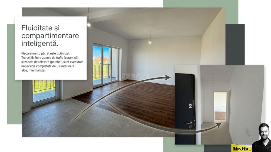 Apartament 2 camere - Construcție Nouă în Moșnița Nouă - de la 82.150E - Poză 3