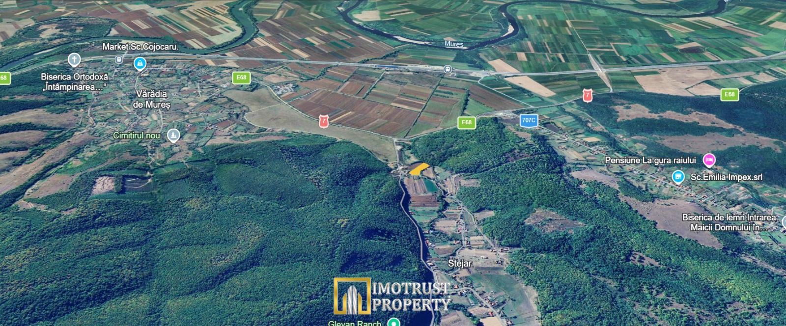 Teren cu acces la râu în Stejar – ideal pentru cabane sau retreat - Poză 8