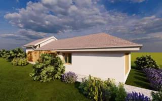 Casa individuala 4 camere, 100mp, Teren 400mp, Campenesti - Poză 12