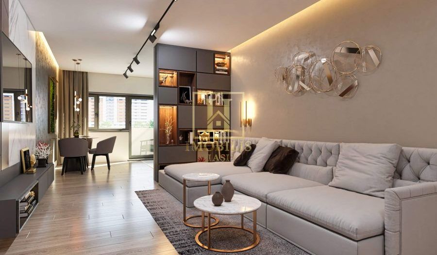 Finalizat! Apartament 2 camere, et.3, 64mp, Copou - Poză 1