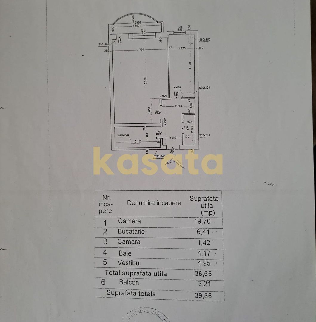 OPORTUNITATE | GARSONIERA TEI | BLOC 1986 | DECOMANDATA - Schiță 7