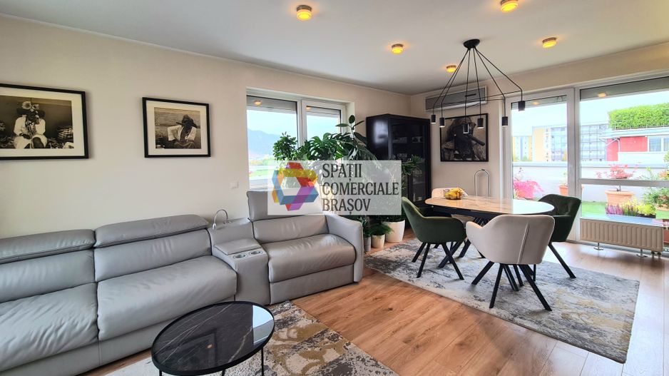 Penthouse exclusivist de vânzare Brasov - 128.9 mp + 74.8 mp terasa - Poză 2