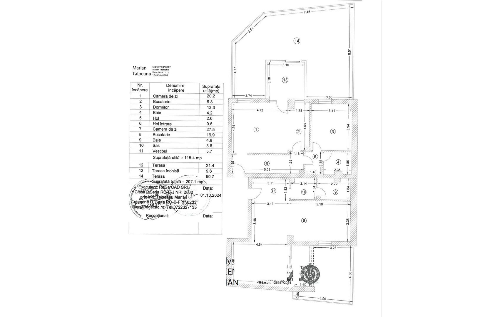 Unirii bloc Boutique apartament 3 camere si curte 207 mp 2025 Tribunal - Poză 4