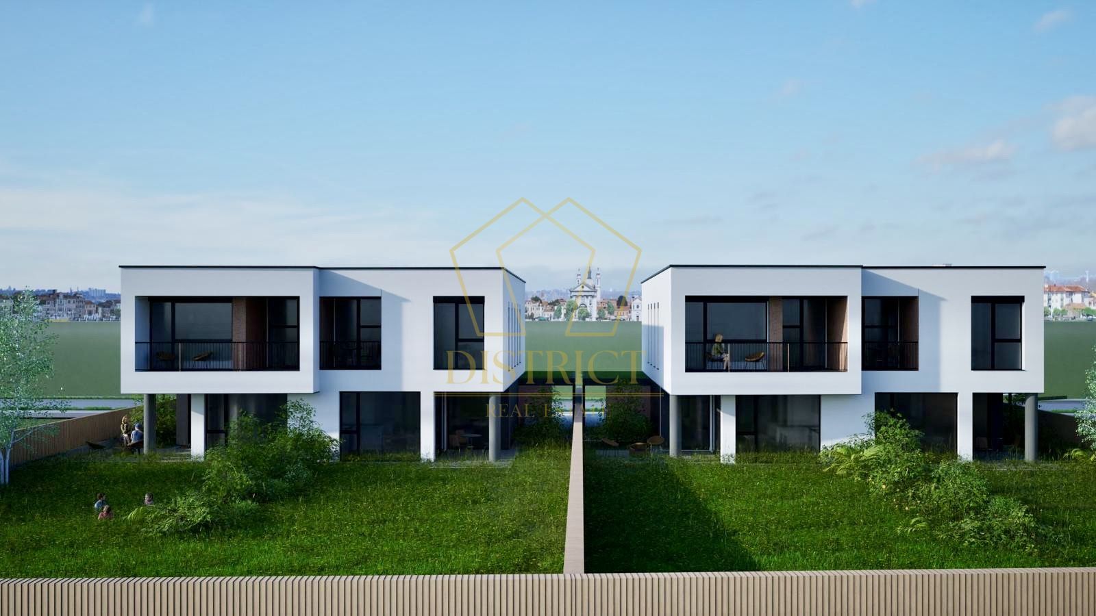 Duplex modern cu 4 camere | Carport | Dumbravita | Zona Cora - Poză 1