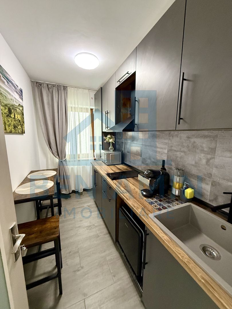 Garsoniera mobilata utilata bloc nou - investitie - Paltinis 30mp - Poză 4